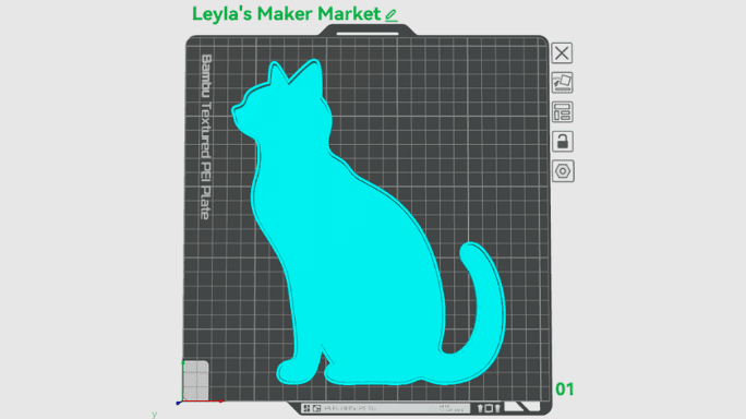 3D baskı filament (PLA veya ABS) – hayvan çerçevesi tasarım dosyası