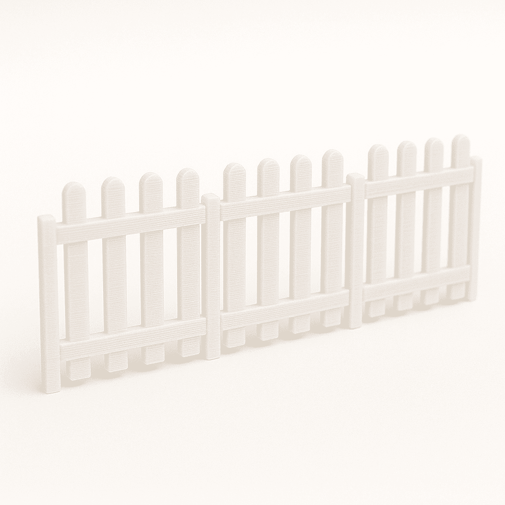 3D-printed fence