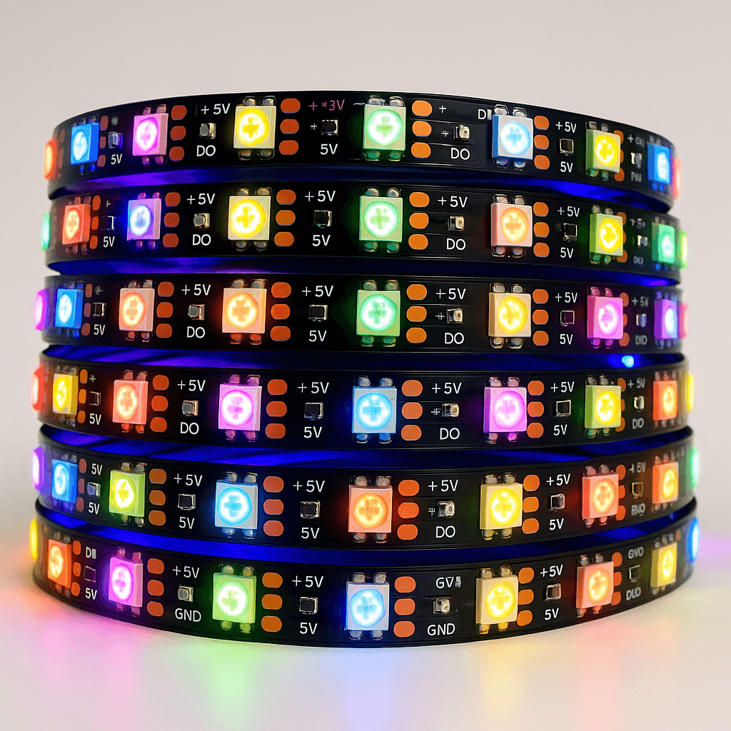 Optional: paint, stickers, RGB LED strip