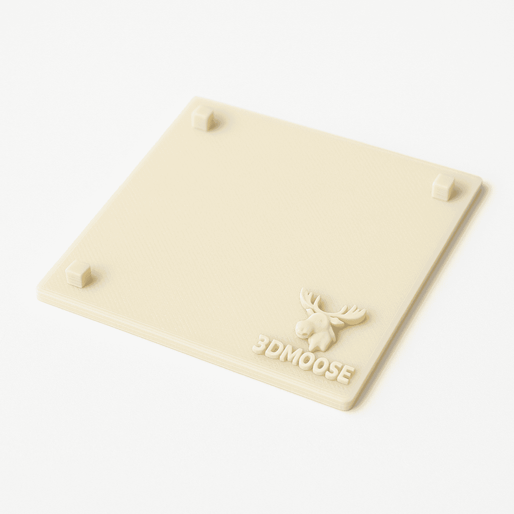 10 × 10 cm wood or acrylic base plate
