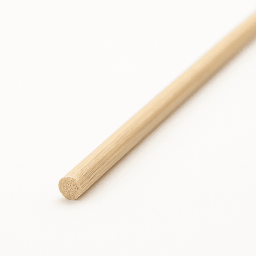 Wooden dowel, 5–7 mm diameter, ideally 20–40 cm long
