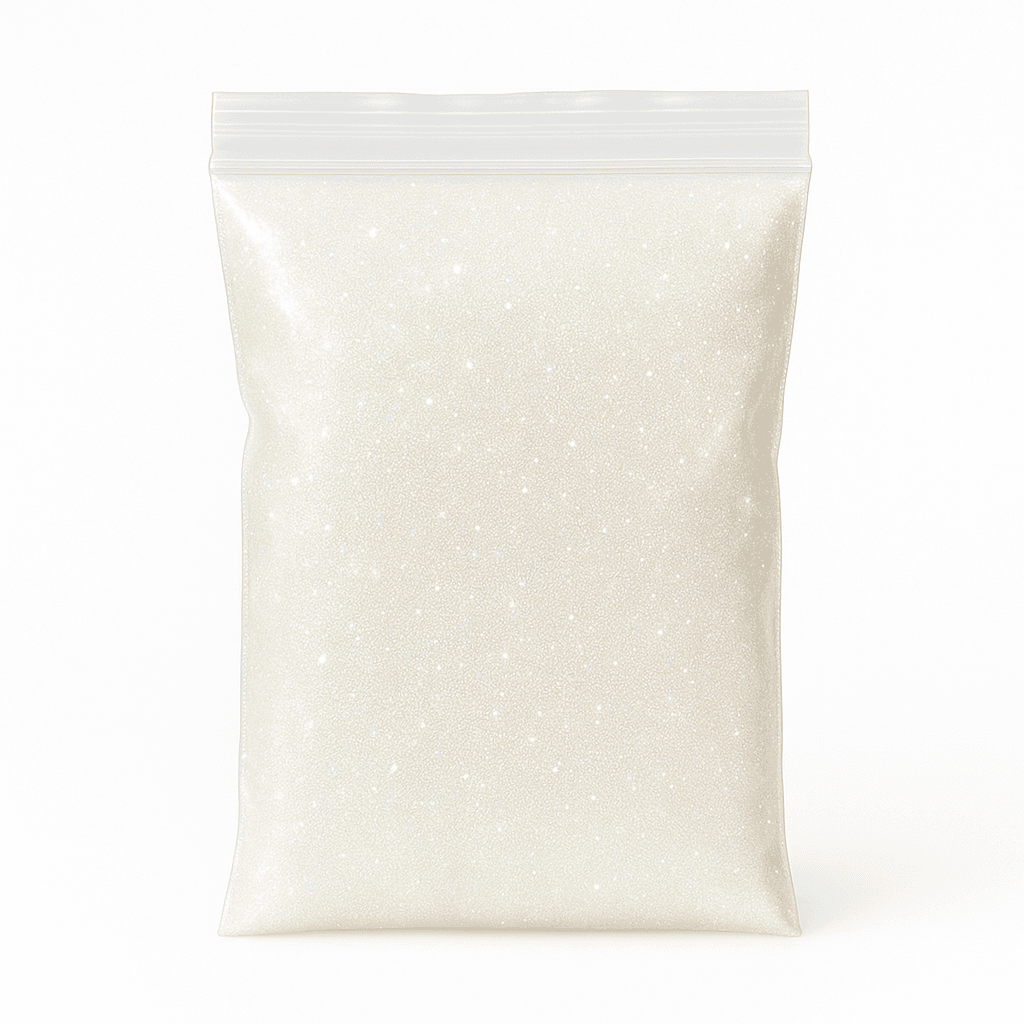 Fine silver glitter