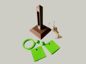 İpten Halkayı Çıkarma Zeka Oyunu